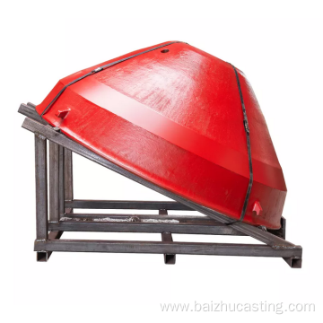 High manganese steel casting cone crusher bowl liner